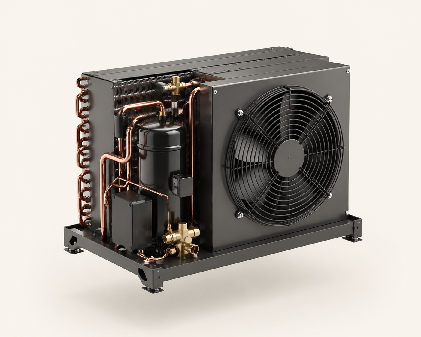 Commercial refrigeration unit render